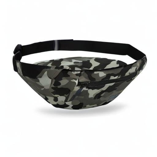 MAXTOP Large Fanny Pack for Women Men Crossbody Bag with 4-Zipper Pockets