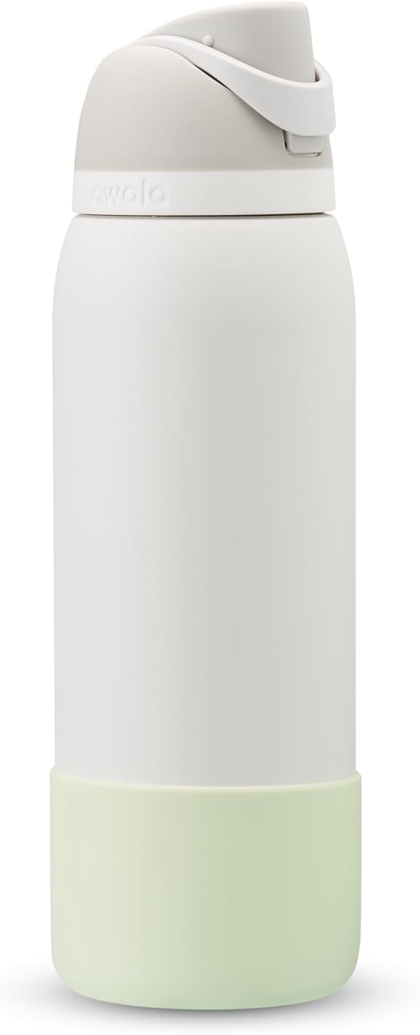 Owala Silicone Boot Accessory for Stainless Steel Water Bottles, Anti-Slip Dent Protective Sleeve, Protects FreeSip, Aqua, Made 32 Oz Water Bottle