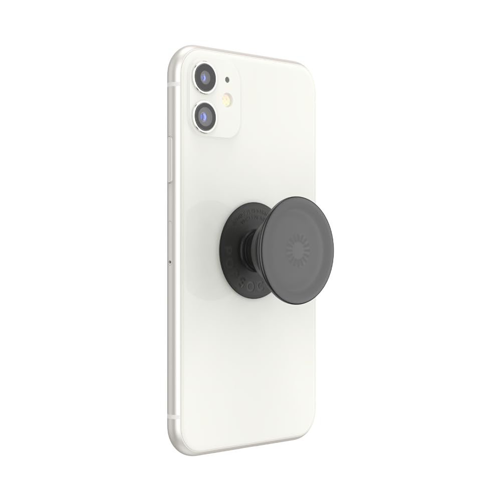 PopSockets Adhesive Phone Grip, Holder- Black