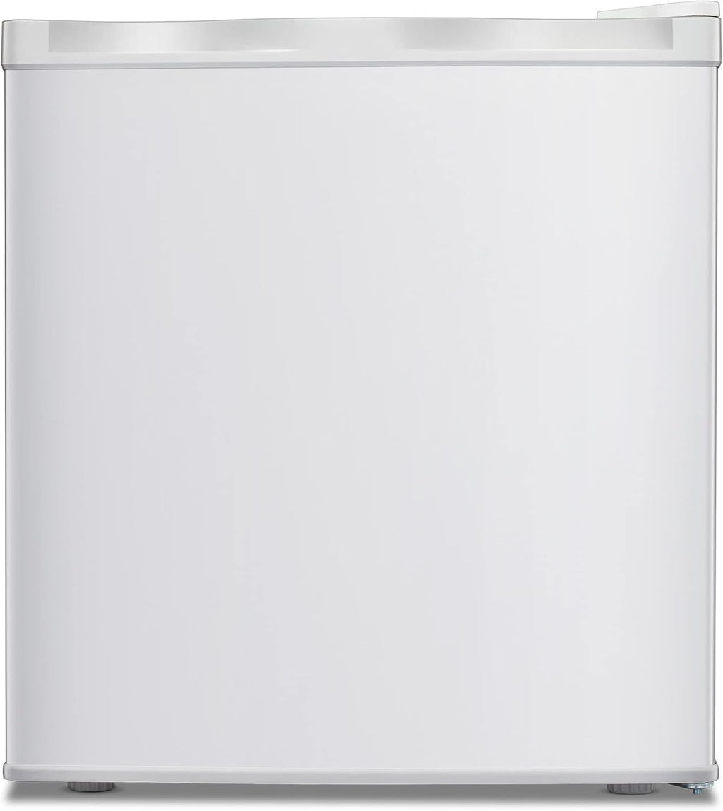Kismile 1.1 Cu.ft Upright Mini Freezer for Dorms Apartment, Stainless Steel
