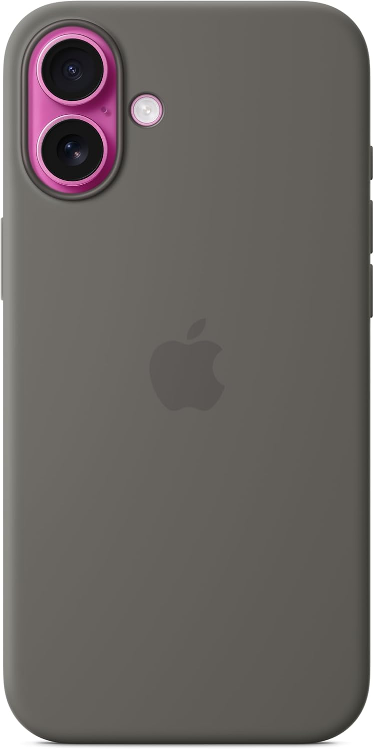 Apple iPhone 16 Pro Max Silicone Case with MagSafe and Camera Control: Lightweight Phone Case, Wireless Charging Compatible, Smooth Matte Finish, Black