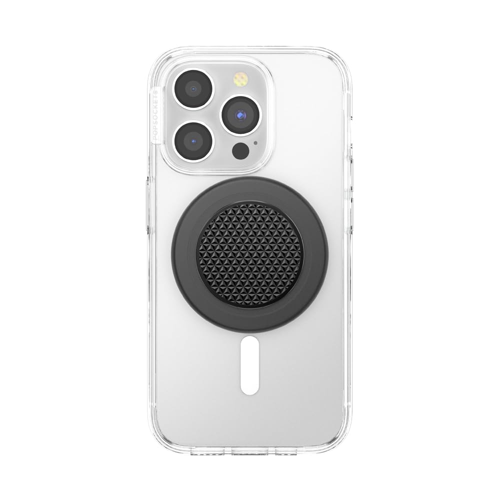 PopSockets Adhesive Phone Grip, Holder- Black