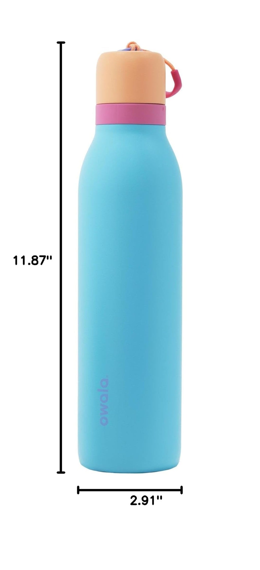 Owala FreeSip Twist Stainless Steel Water Bottle 24 oz Daybreak