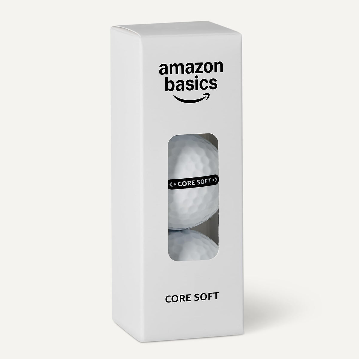 Amazon Basics Core Soft Golf Balls, Low Compression, Side Stamp Alignment