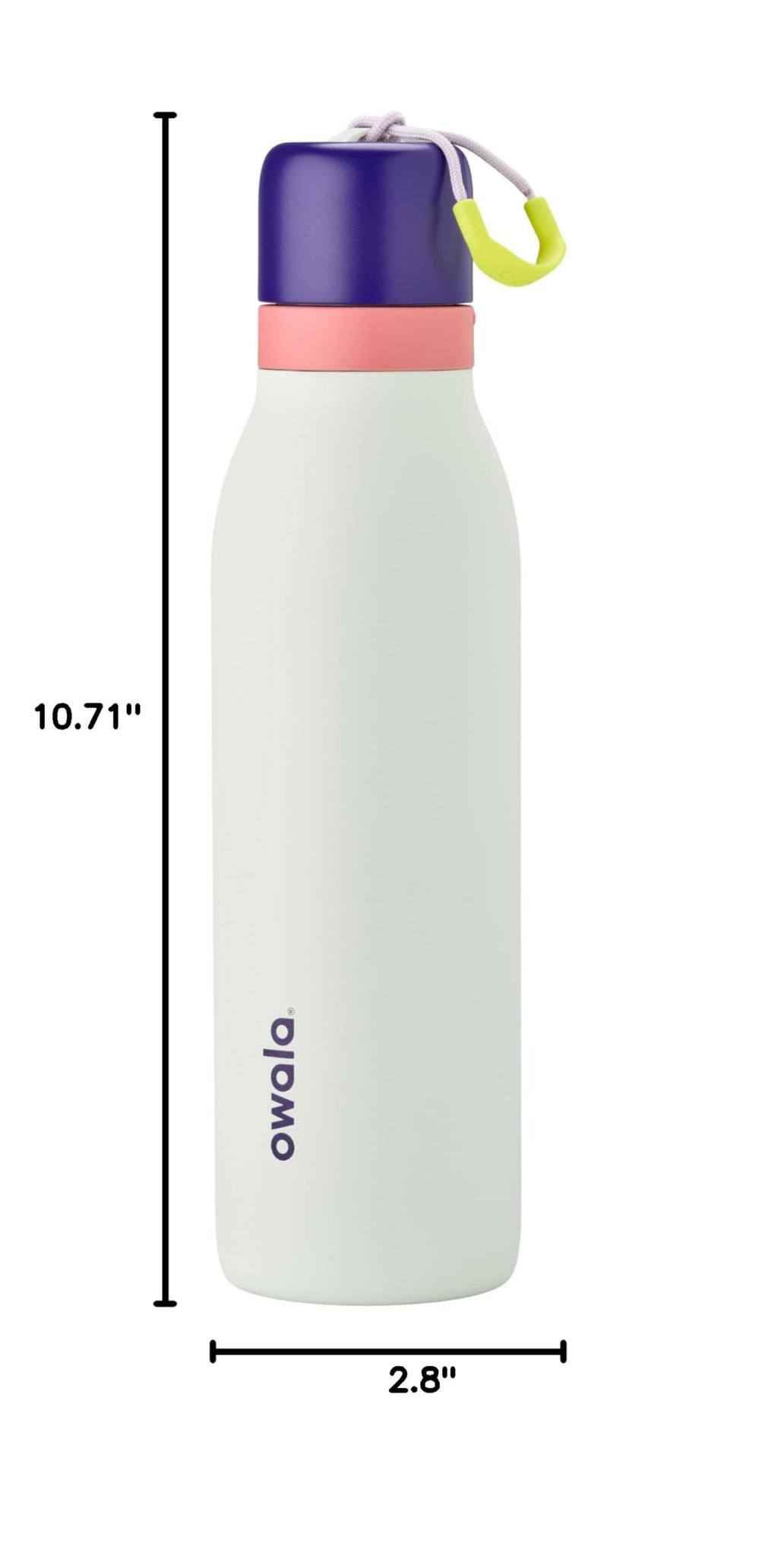 Owala FreeSip Twist Stainless Steel Water Bottle 24 oz Daybreak