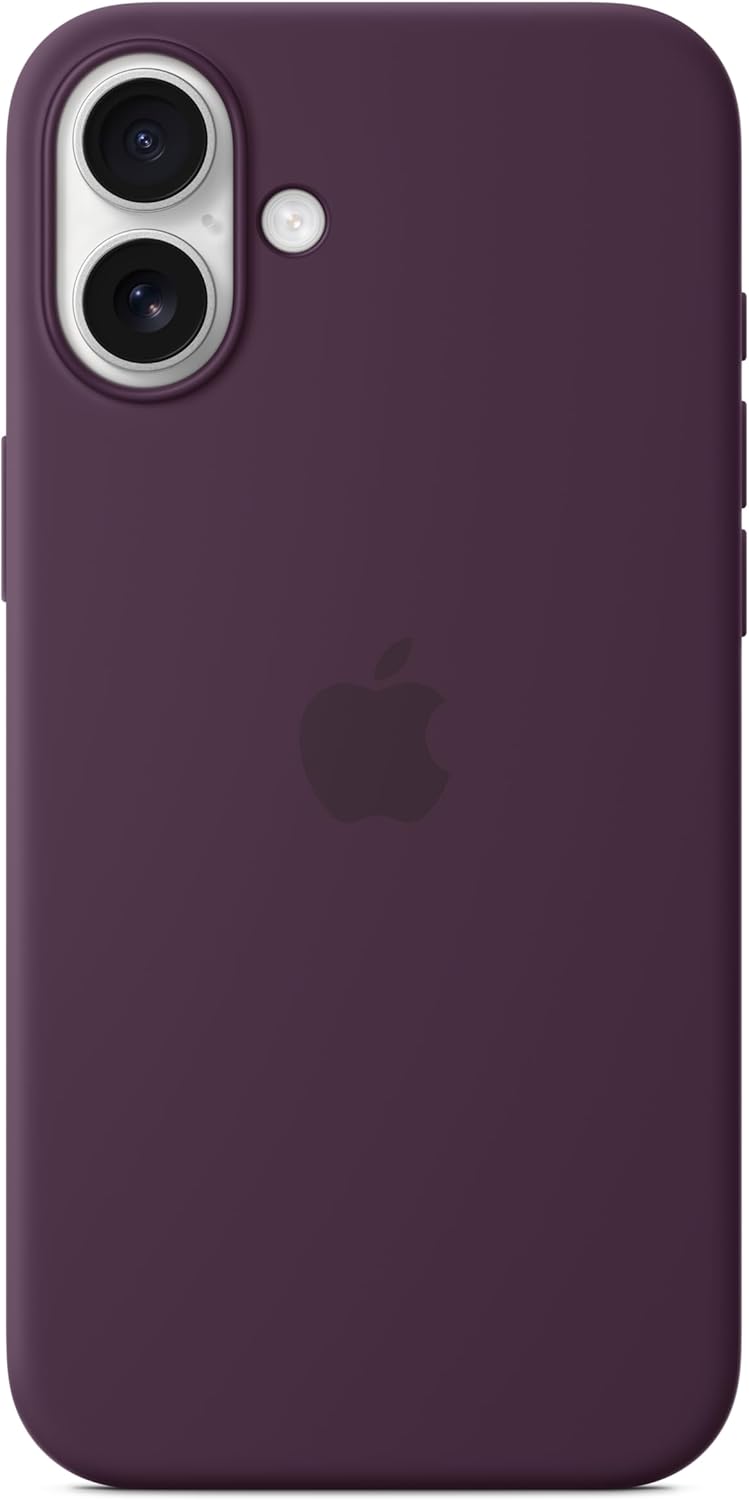 Apple iPhone 16 Pro Max Silicone Case with MagSafe and Camera Control: Lightweight Phone Case, Wireless Charging Compatible, Smooth Matte Finish, Black