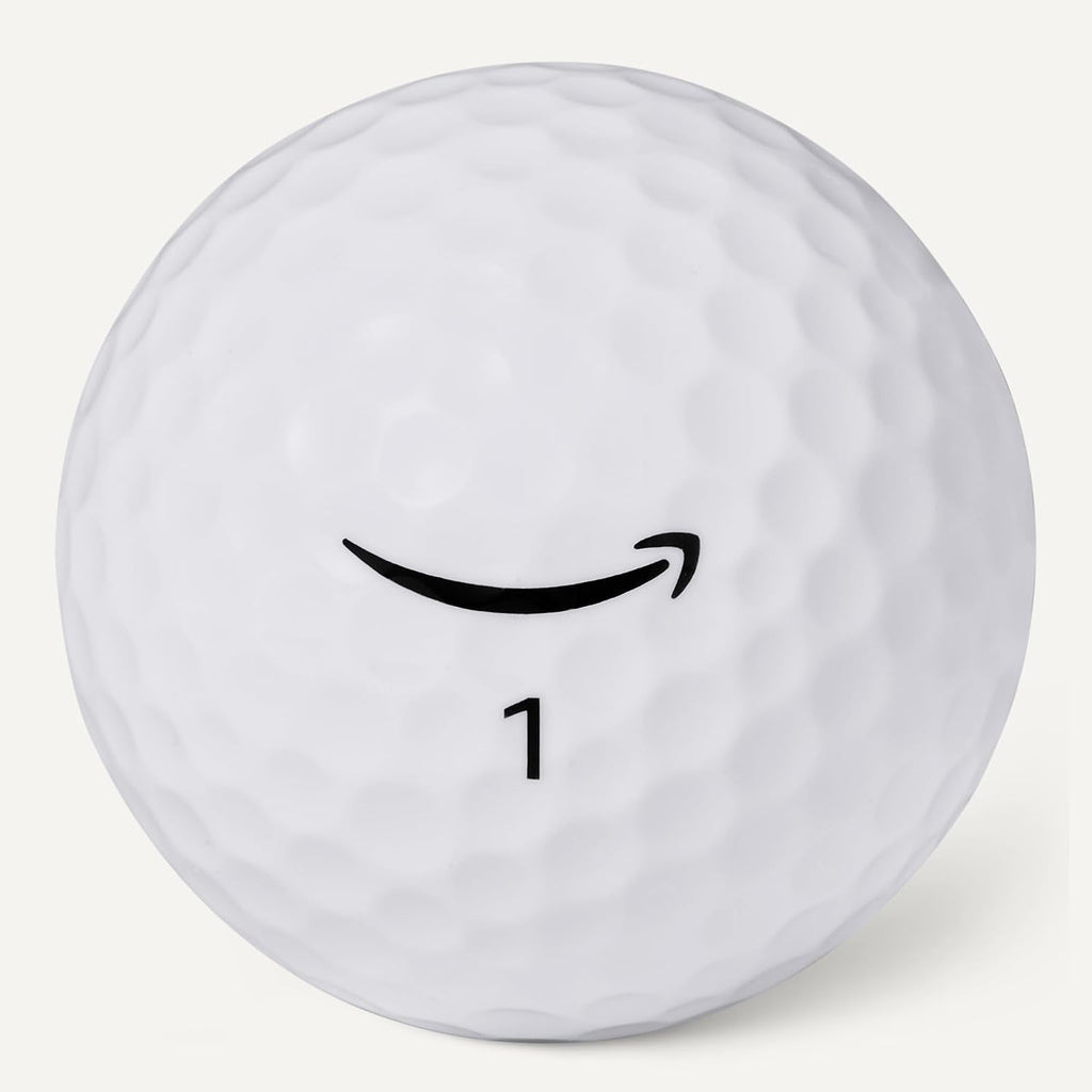 Amazon Basics Core Soft Golf Balls, Low Compression, Side Stamp Alignment
