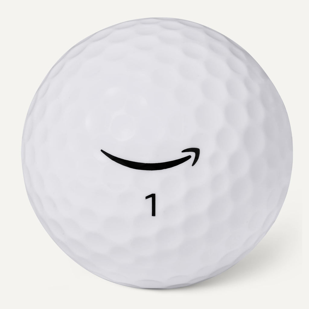 Amazon Basics Core Soft Golf Balls, Low Compression, Side Stamp Alignment