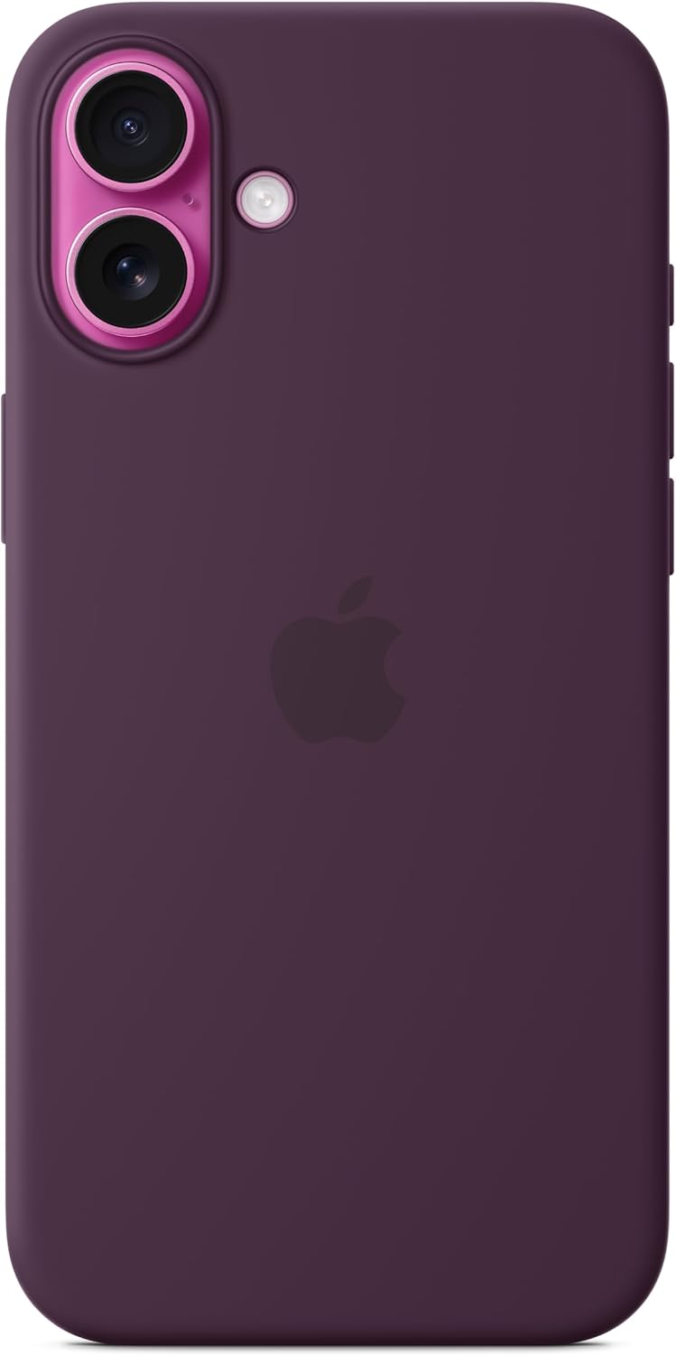 Apple iPhone 16 Pro Max Silicone Case with MagSafe and Camera Control: Lightweight Phone Case, Wireless Charging Compatible, Smooth Matte Finish, Black