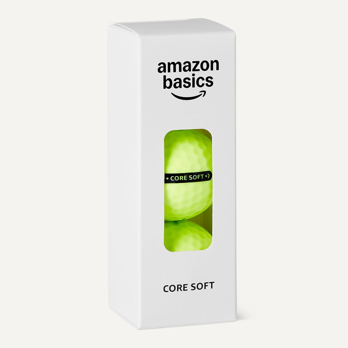 Amazon Basics Core Soft Golf Balls, Low Compression, Side Stamp Alignment