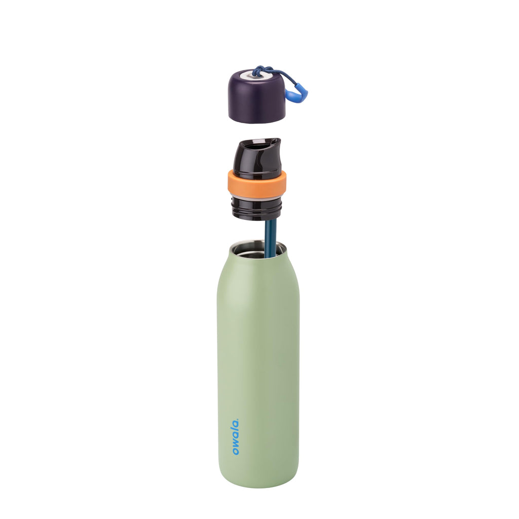 Owala FreeSip Twist Stainless Steel Water Bottle 24 oz Daybreak