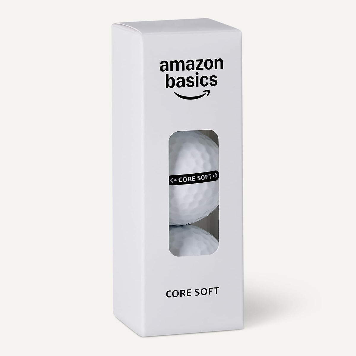 Amazon Basics Core Soft Golf Balls, Low Compression, Side Stamp Alignment