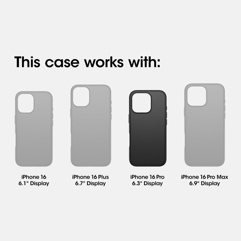 OtterBox iPhone 16 Commuter Series Case - Baby Blue Jeans, Thin & Protective iPhone Case, Dual-Layer, Impact Absorbing iPhone Case