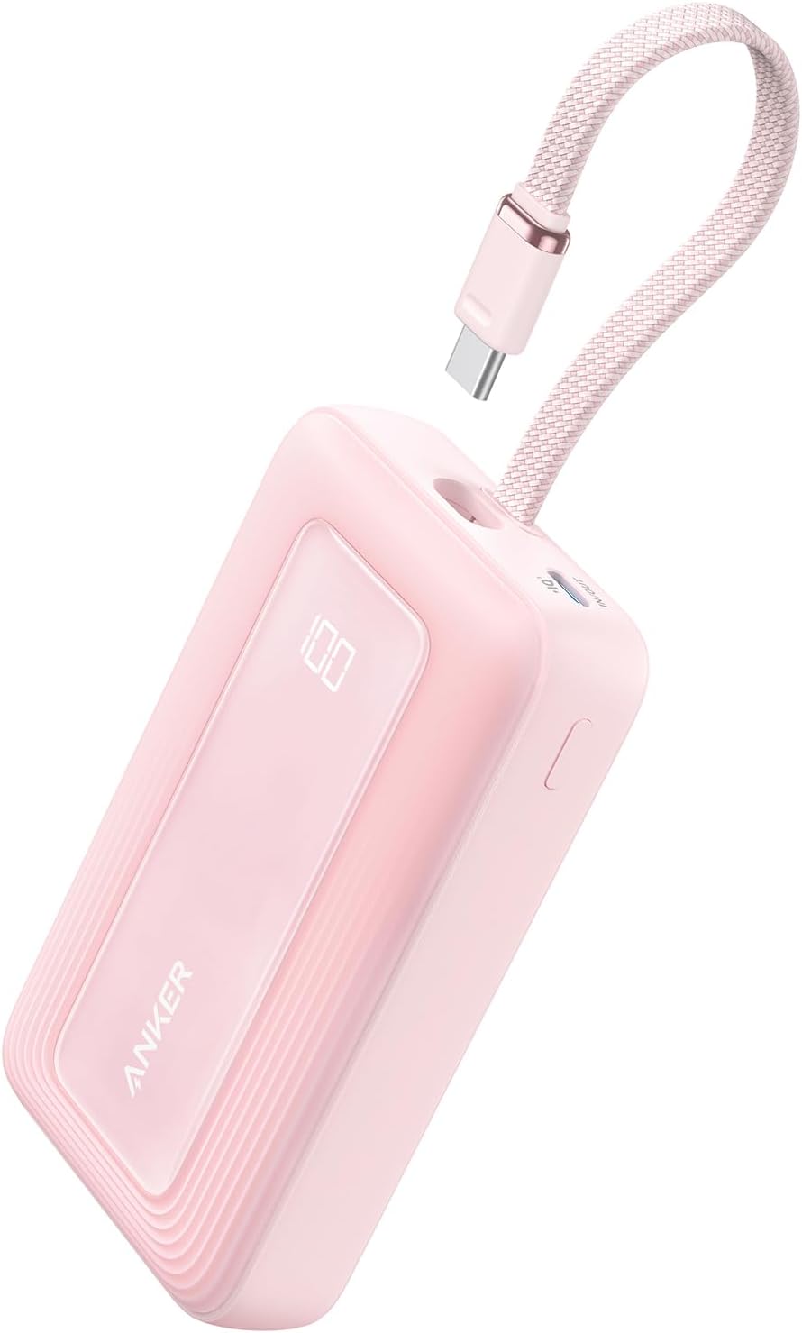 Anker Power Bank,10,000mAh 30W with USB-C Travel Essential Portable Charger