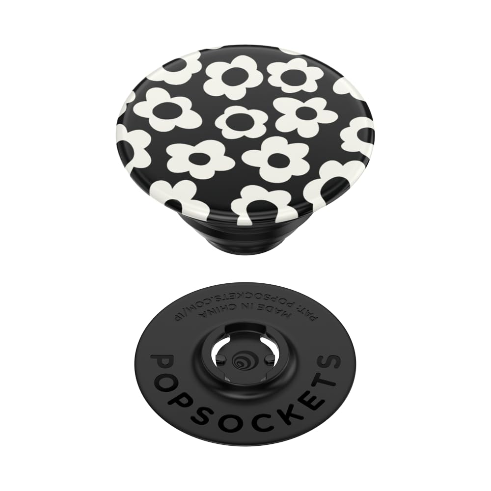 PopSockets Adhesive Phone Grip, Holder- Black