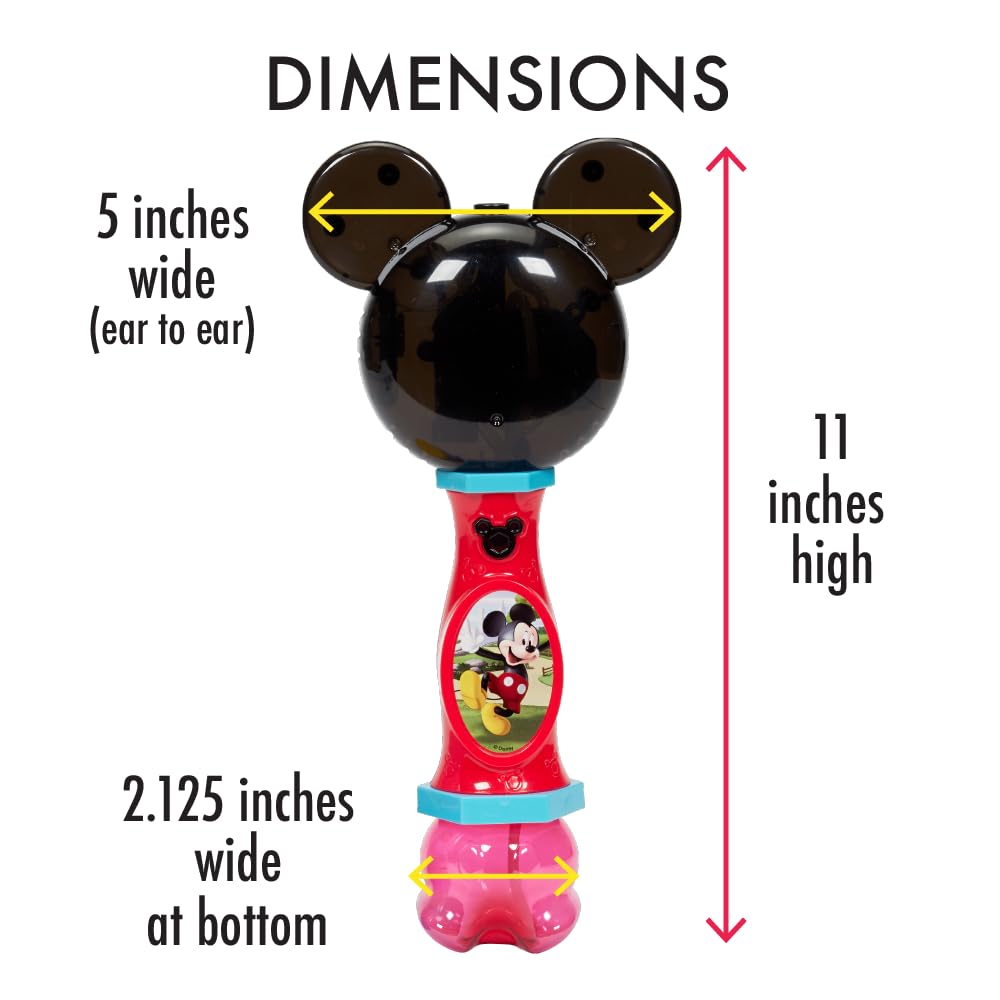 Little Kids Paw Patrol Marshall Light and Sound Musical Bubble Wand, Includes Bubble Solution