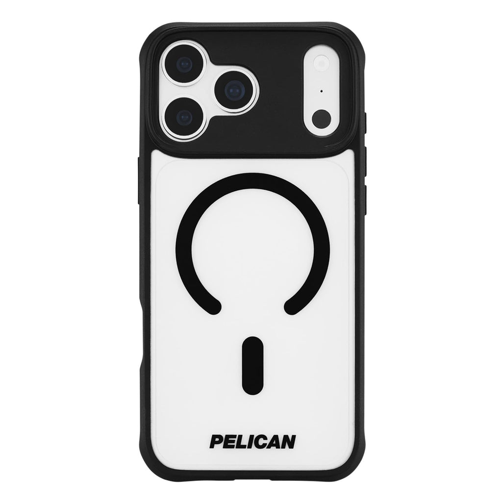 Pelican iPhone 17 Pro Case - MagSafe Phone Case -Ranger Frosted Clear/Black