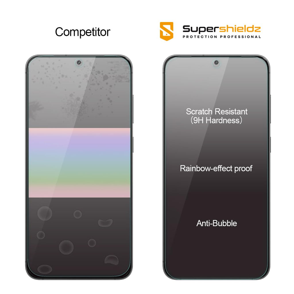 Supershieldz (3 Pack) Designed for Samsung (Galaxy S24 Ultra) Tempered Glass Screen Protector, Anti Scratch, Bubble Free