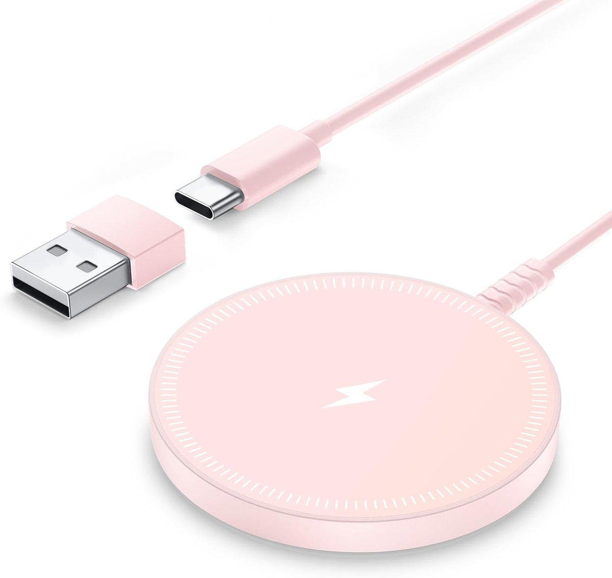 Magsafe Charger Magnetic Wireless Charge iPhone: Strong Magnet Charging Pad
