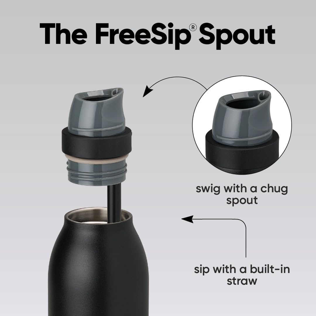 Owala FreeSip Twist Stainless Steel Water Bottle 24 oz Daybreak