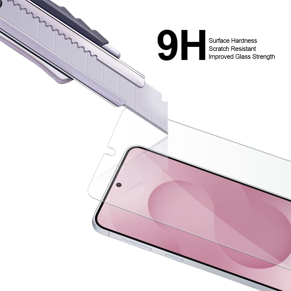 Supershieldz (3 Pack) Designed for Samsung (Galaxy S24 Ultra) Tempered Glass Screen Protector, Anti Scratch, Bubble Free