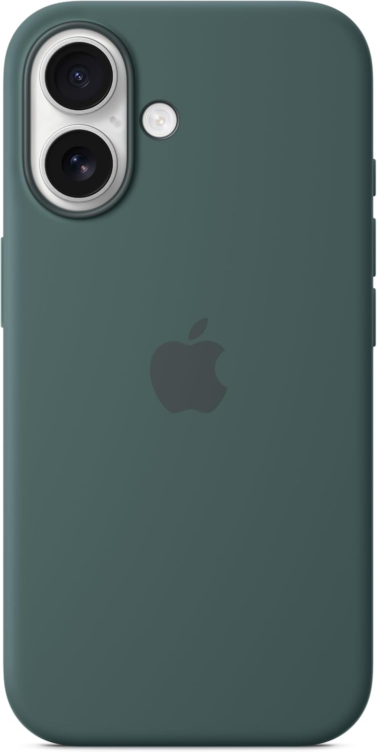 Apple iPhone 16 Pro Max Silicone Case with MagSafe and Camera Control: Lightweight Phone Case, Wireless Charging Compatible, Smooth Matte Finish, Black