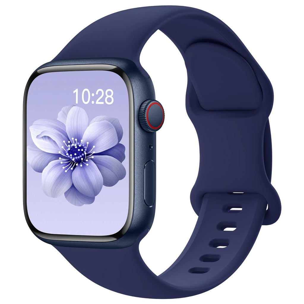 Sport Silicone Band Compatible with Apple Watch Bands for Women Men
