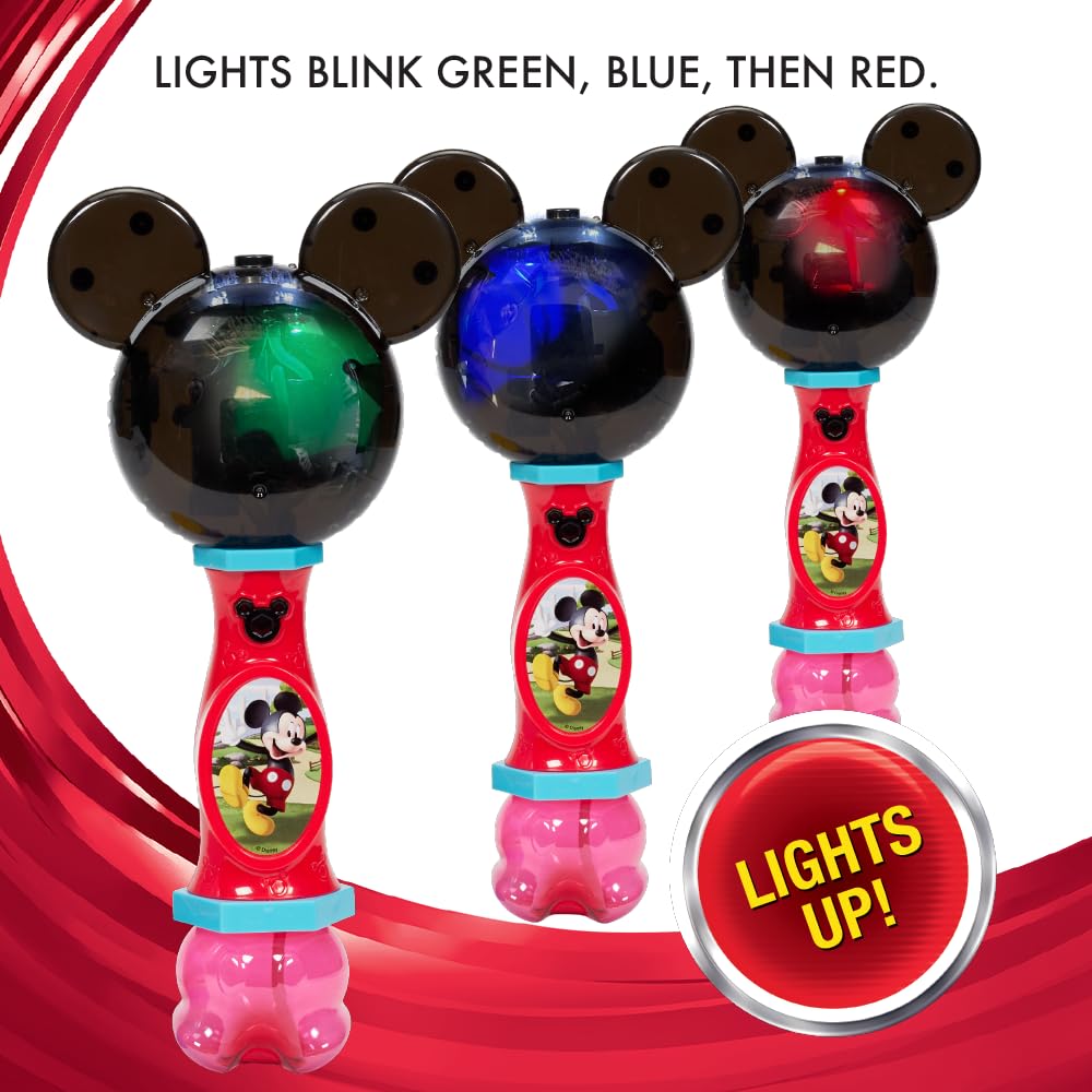 Little Kids Paw Patrol Marshall Light and Sound Musical Bubble Wand, Includes Bubble Solution