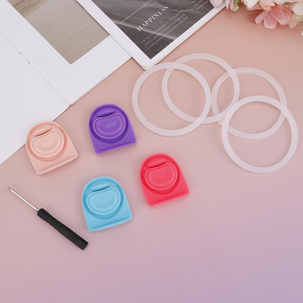 4 Sets Replacement Lid Stopper & Ring Gasket for Owala FreeSip 24oz 32oz