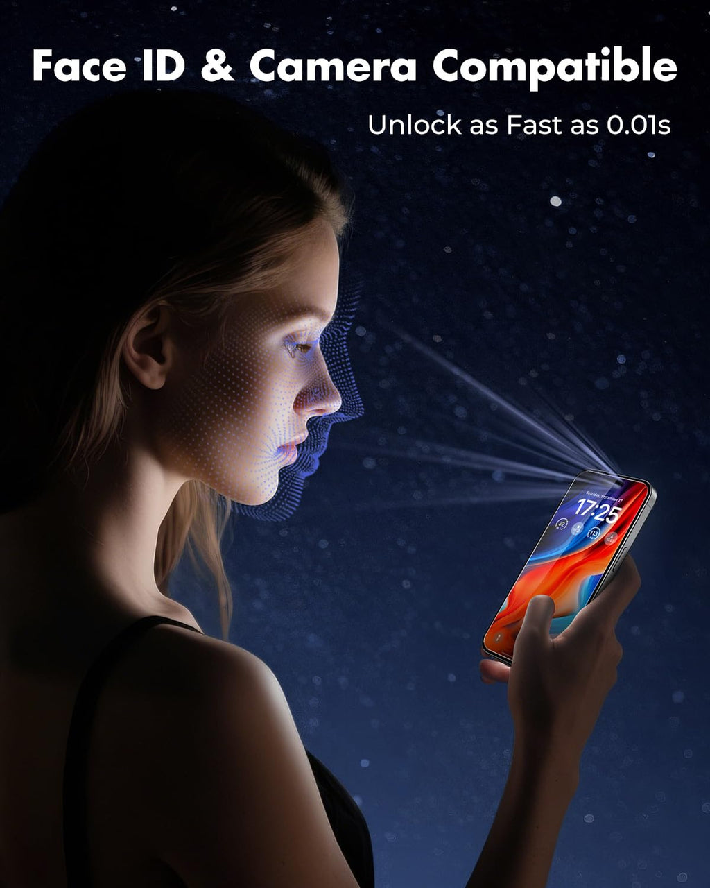 UNBREAKcable 2-Pack Screen Protector for iPhone 17 Pro Tempered Glass