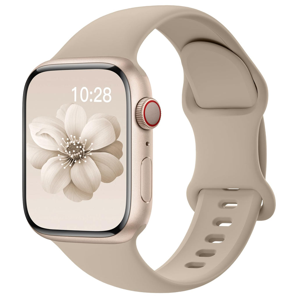 Sport Silicone Band Compatible with Apple Watch Bands for Women Men