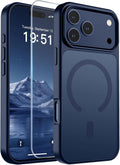 SUPFINE Magnetic for iPhone 18 Pro Max/17 Pro Max Case Dark Blue