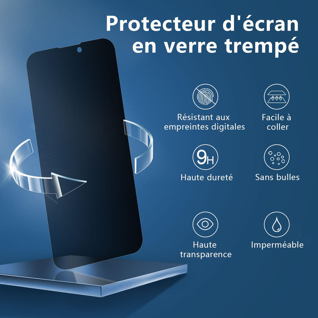 NEW'C for iPhone 16, iPhone 15 Screen Protector Installation Tool Included