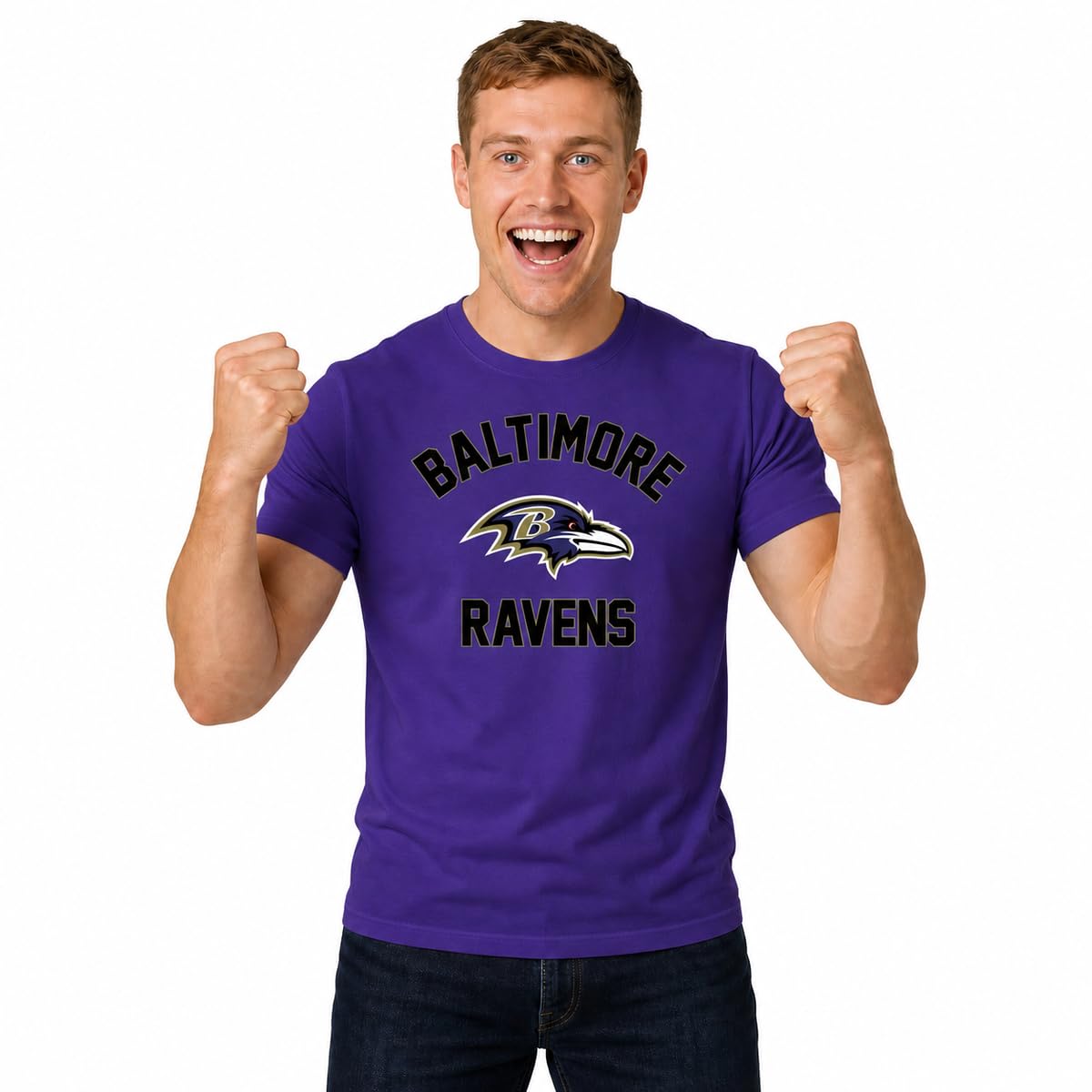NFL Gameday Cotton Blend T-Shirt for Men and Women - Licensed
