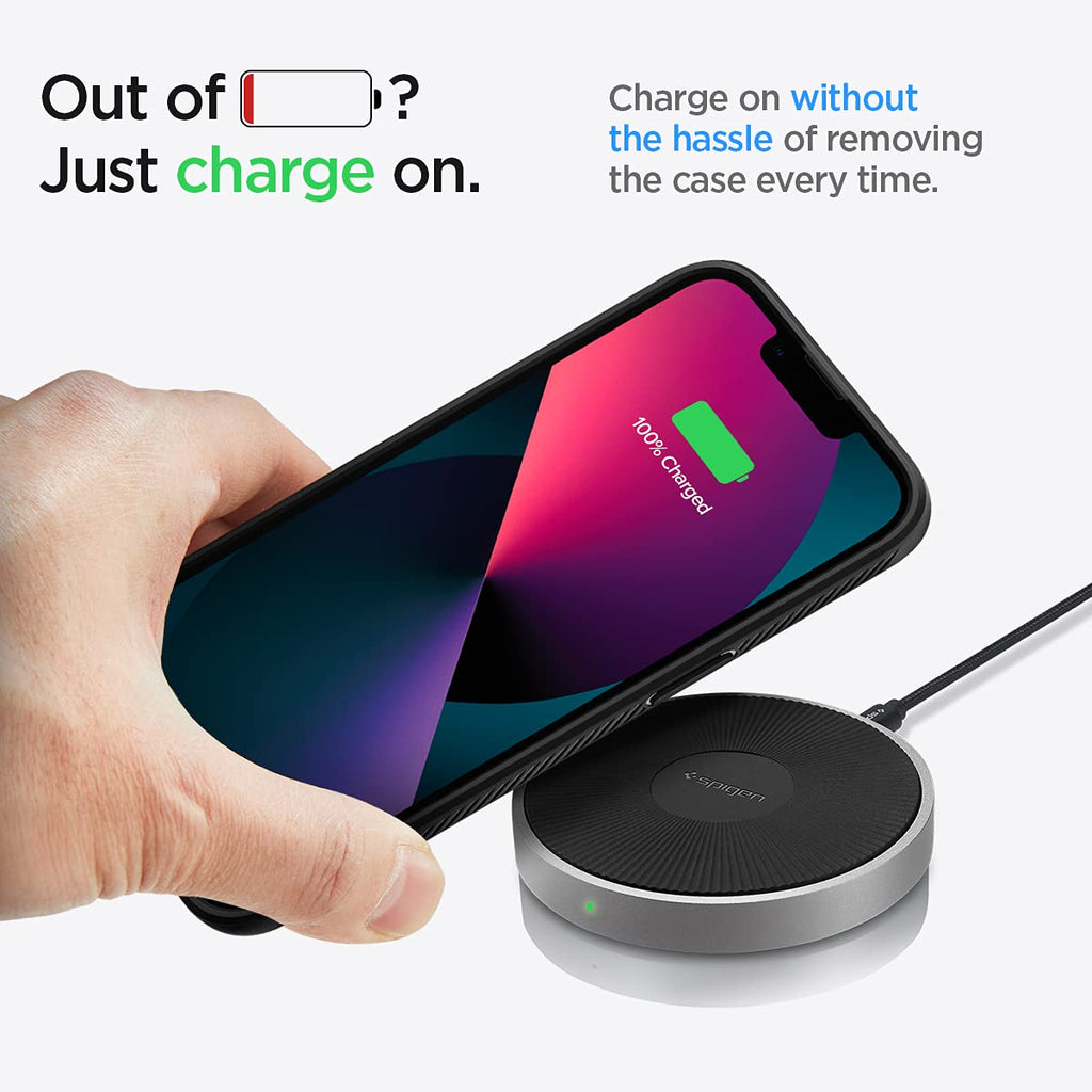Spigen Liquid Air Designed for iPhone 13 Pro Max Case (2021) - Matte Black