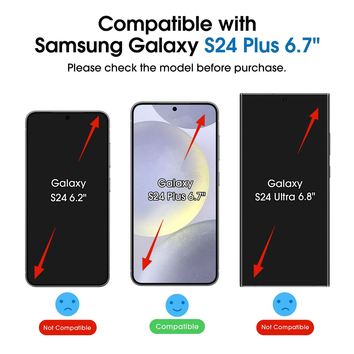 amFilm OneTouch for Samsung Galaxy S24 Ultra Screen Protector TemperedGlass