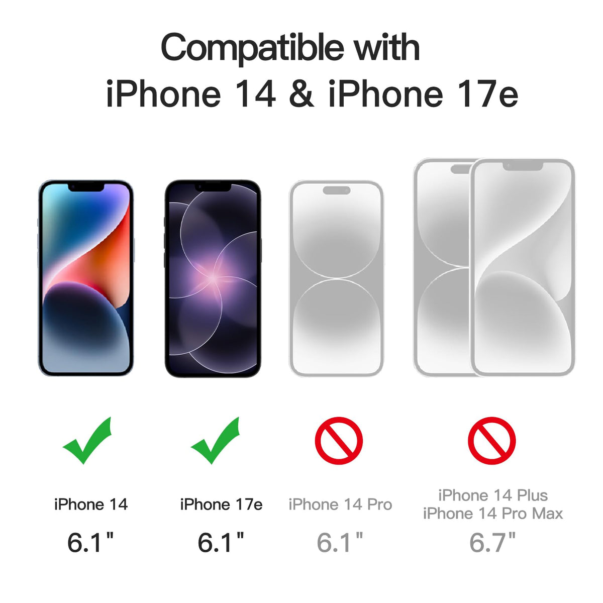 JETech Screen Protector for iPhone 18 Pro Max/17 Pro Max, 3-Pack