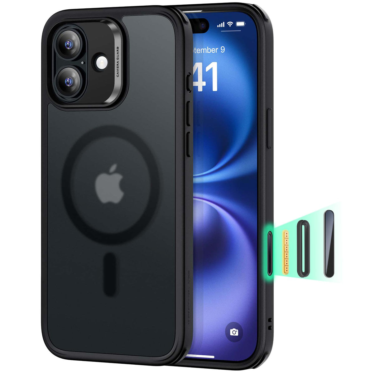 ESR Classic Hybrid for iPhone 17/18 Pro Case, Clear