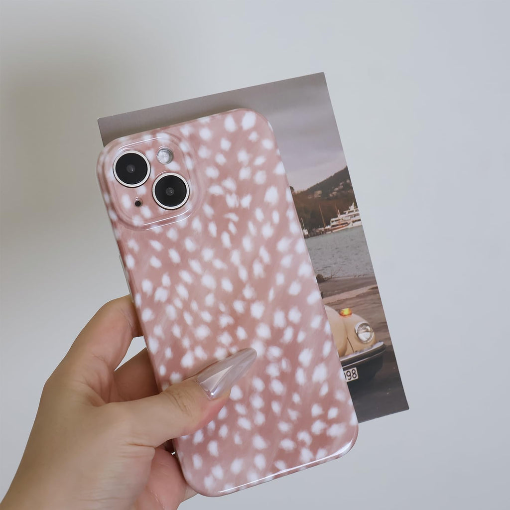 Cute Phone Case for iPhone 16 Pro Case Cheetah Leopard Print