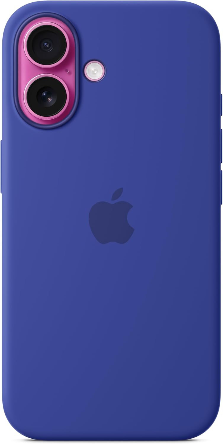 Apple iPhone 16 Pro Max Silicone Case with MagSafe and Camera Control: Lightweight Phone Case, Wireless Charging Compatible, Smooth Matte Finish, Black