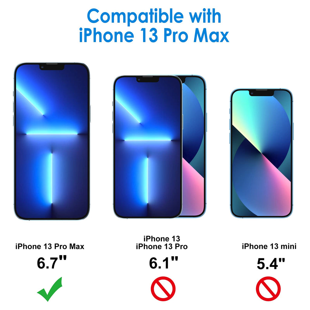 JETech Screen Protector for iPhone 13/13 Pro, 3-Pack