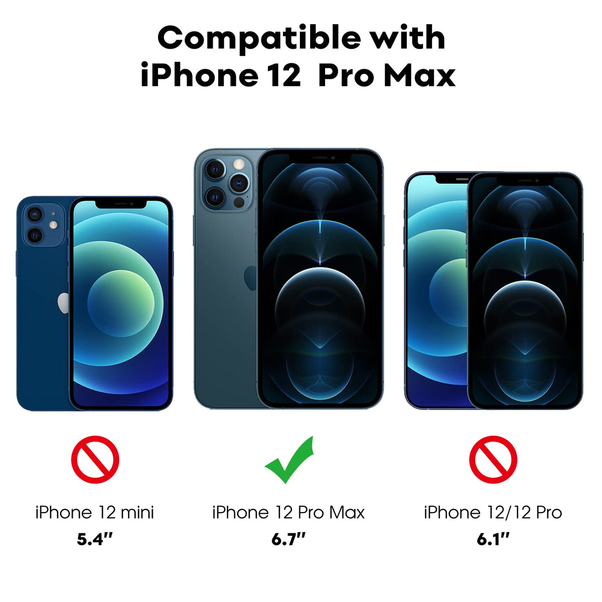 JETech Screen Protector for iPhone 18 Pro Max/17 Pro Max, 3-Pack