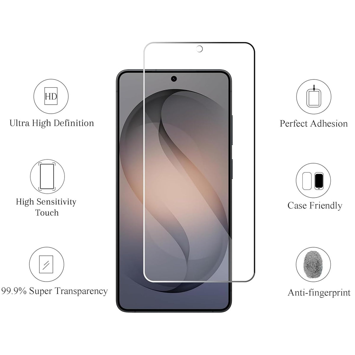 Ailun Screen Protector + Camera Lens Protector for Galaxy S24+ / S24 Plus