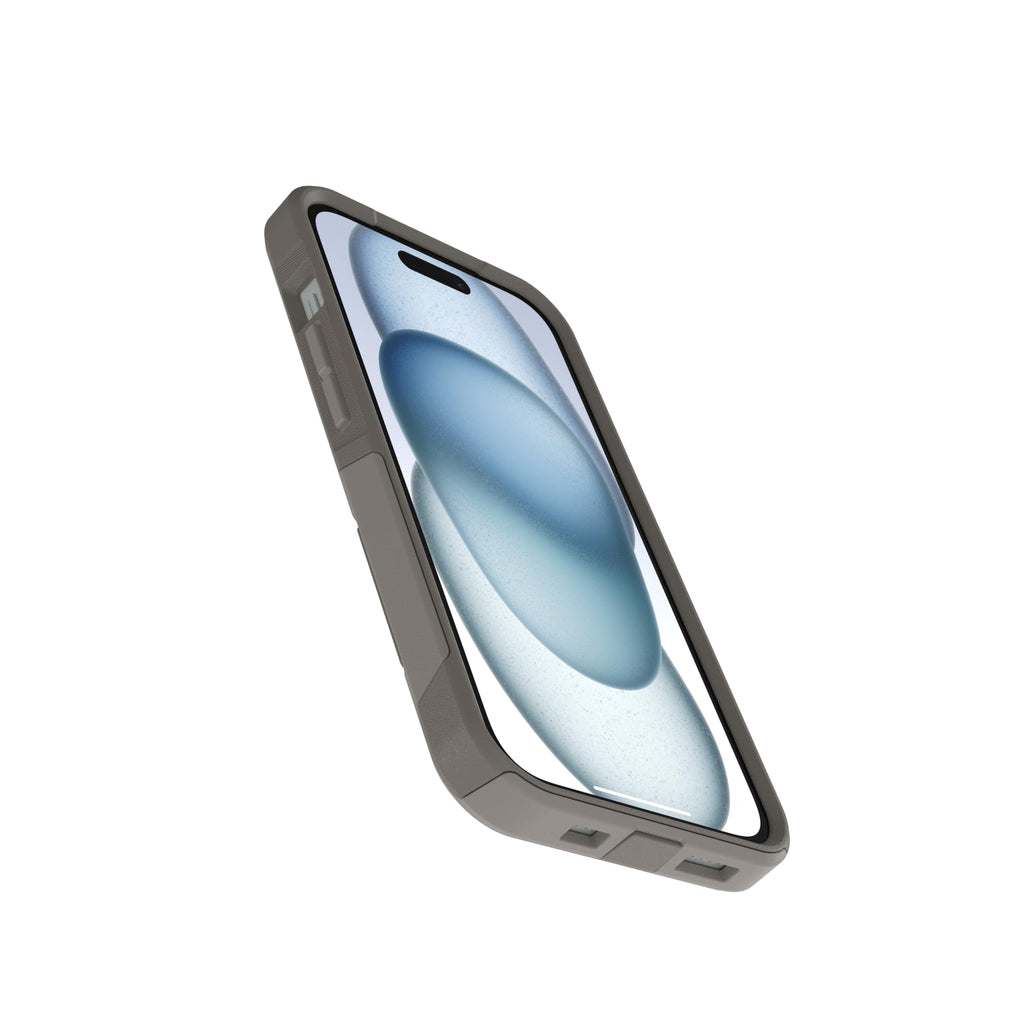 OtterBox iPhone 17e, 16e, 15, 14, & 13 Commuter Series Case - Black, Slim & Tough, Pocket-Friendly, with Port Protection - Thin & Protective iPhone Case, Dual-Layer, Impact Absorbing iPhone Case