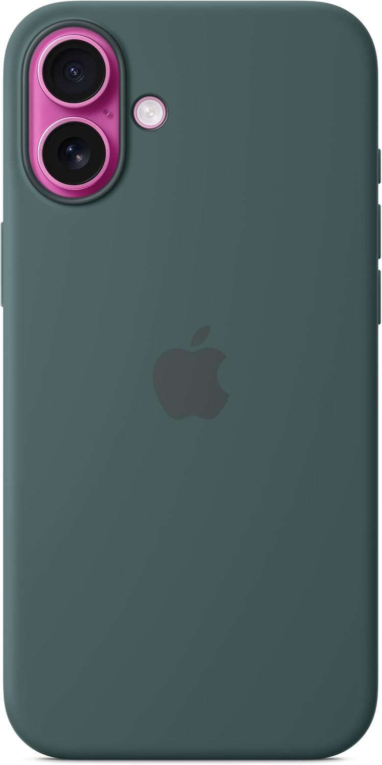 Apple iPhone 16 Pro Max Silicone Case with MagSafe and Camera Control: Lightweight Phone Case, Wireless Charging Compatible, Smooth Matte Finish, Black