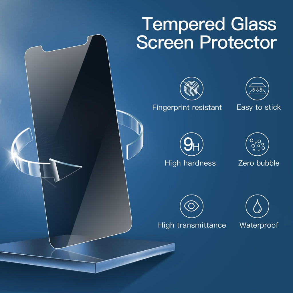 NEW'C for iPhone 16, iPhone 15 Screen Protector Installation Tool Included