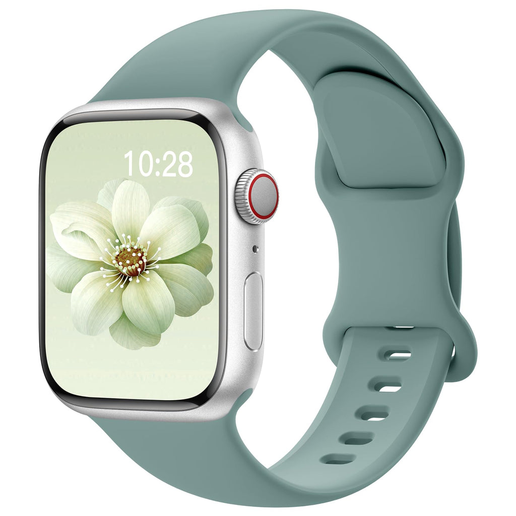 Sport Silicone Band Compatible with Apple Watch Bands for Women Men