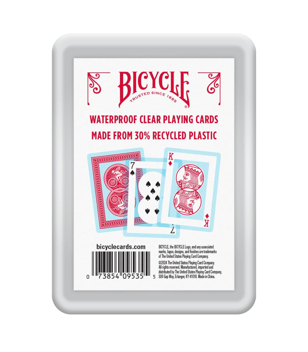 Bicycle Playing Cards 2 Pack Standard Poker Size Red and Blue