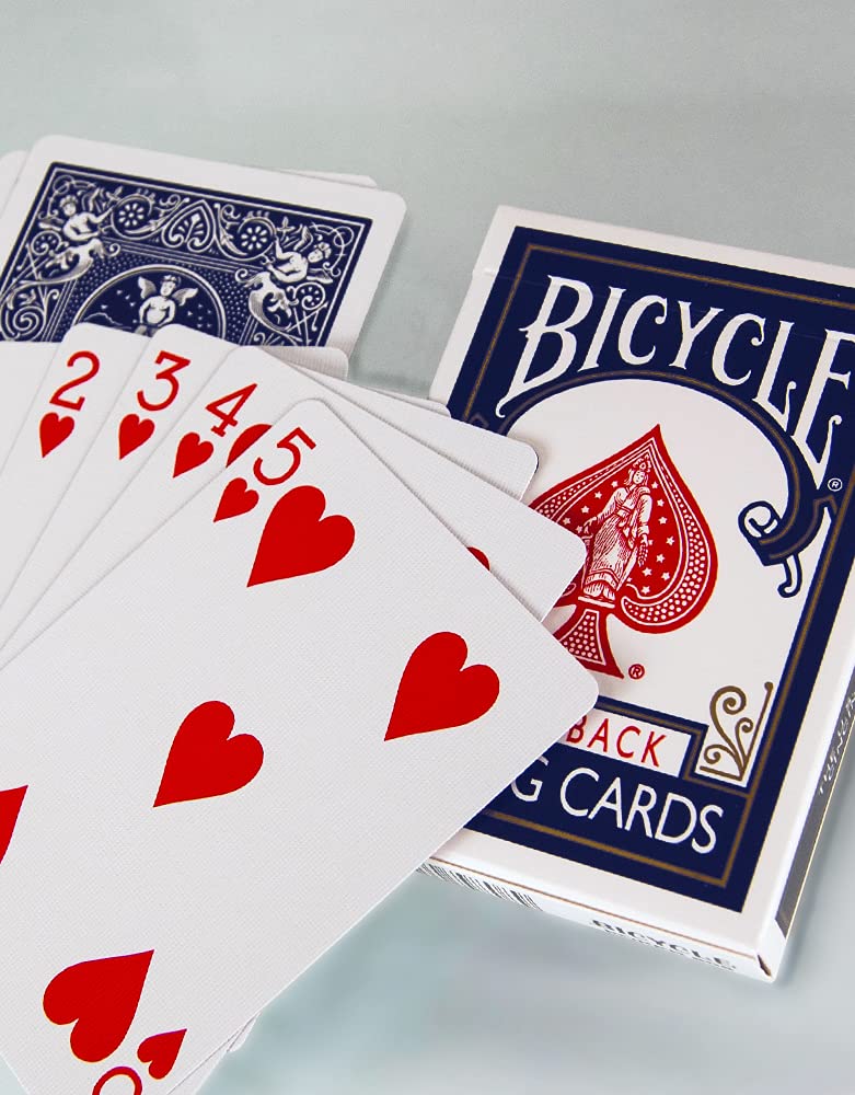 Bicycle Playing Cards 2 Pack Standard Poker Size Red and Blue