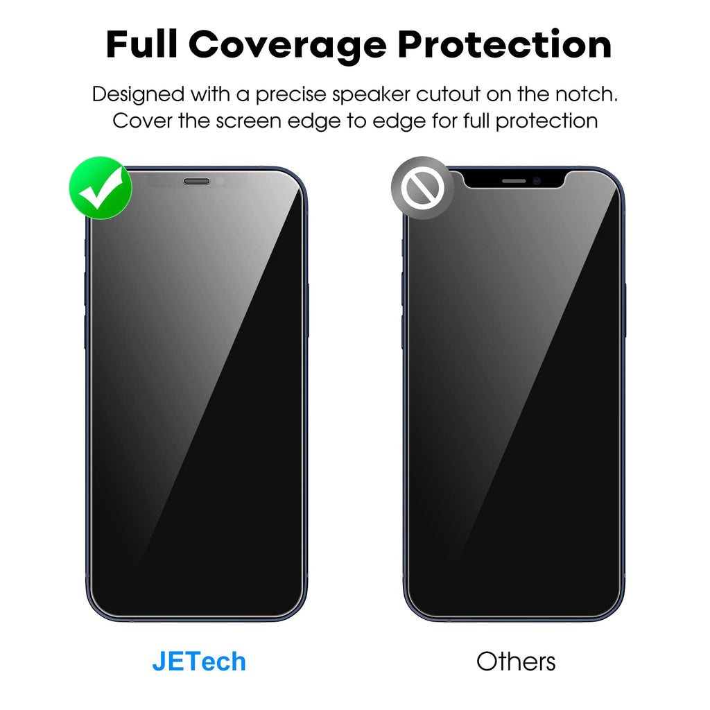 JETech Screen Protector for iPhone 18 Pro Max/17 Pro Max, 3-Pack